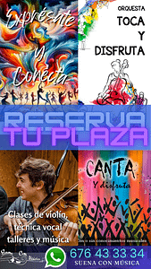 Clases de Música en Badajoz, violin, taller expresividad y técnicas esecénicas, orquesta en badajoz, coro en badajoz clases de violín